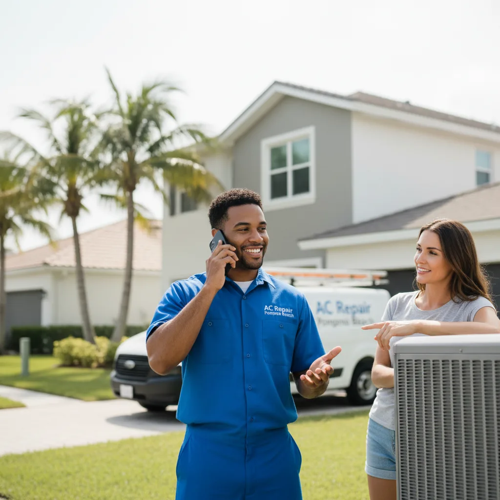 AC Repair Pompano Beach customer support in Jenks